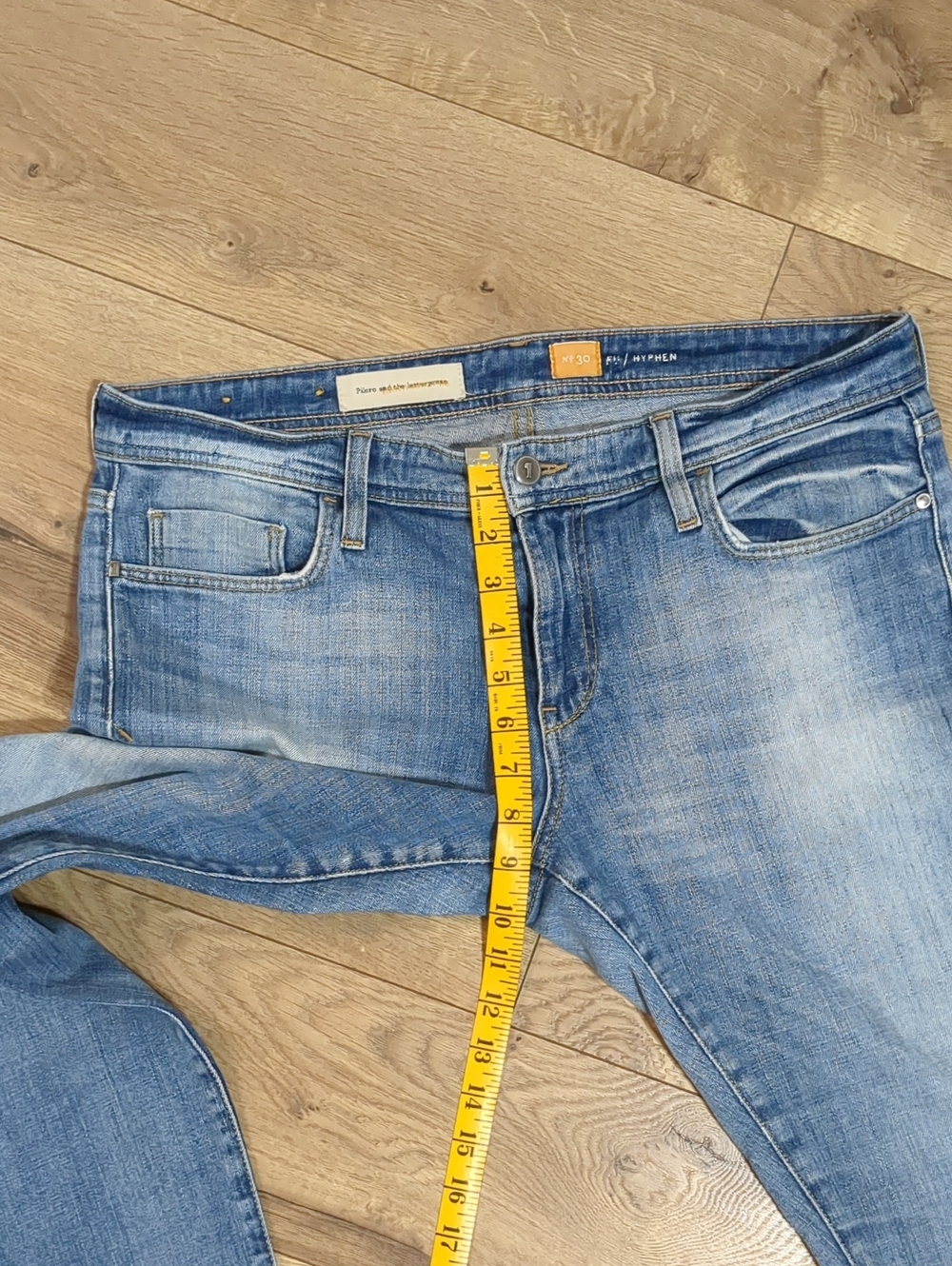Pilcro & Letterpress By Anthropologie Hyphen Skinny Jeans Womens Size 30 - Picture 5 of 11
